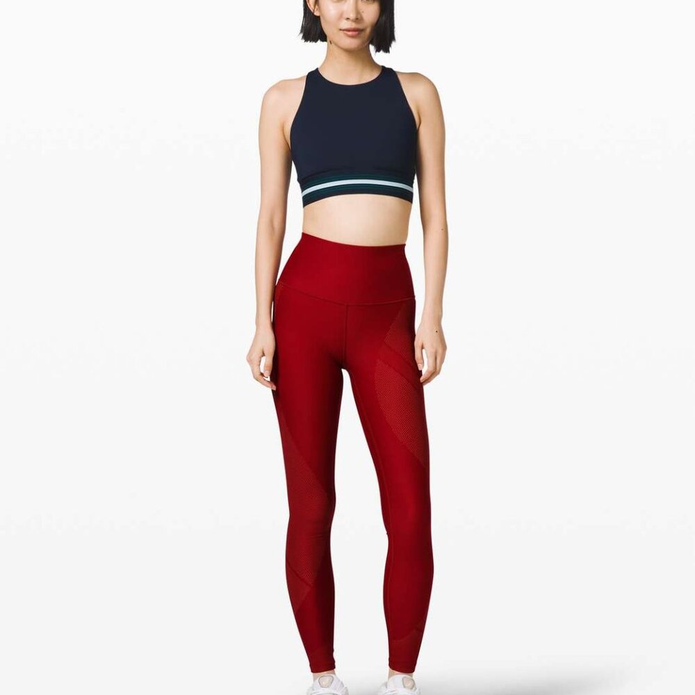 Lululemon My Element Deep Red Tight Lululemon X R… - image 2